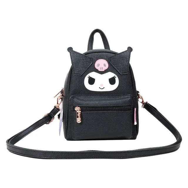 sanrio-kuromi-mini-rucksack-klein-schwarz image 1