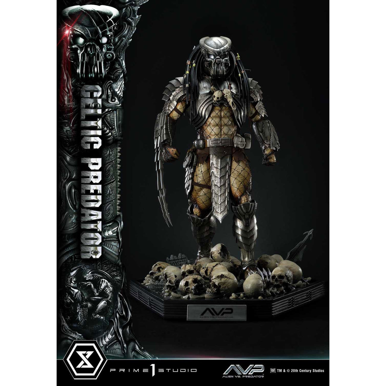 prime-1-studio-museum-masterline-celtic-predator-statue-1-3-polystone image 1