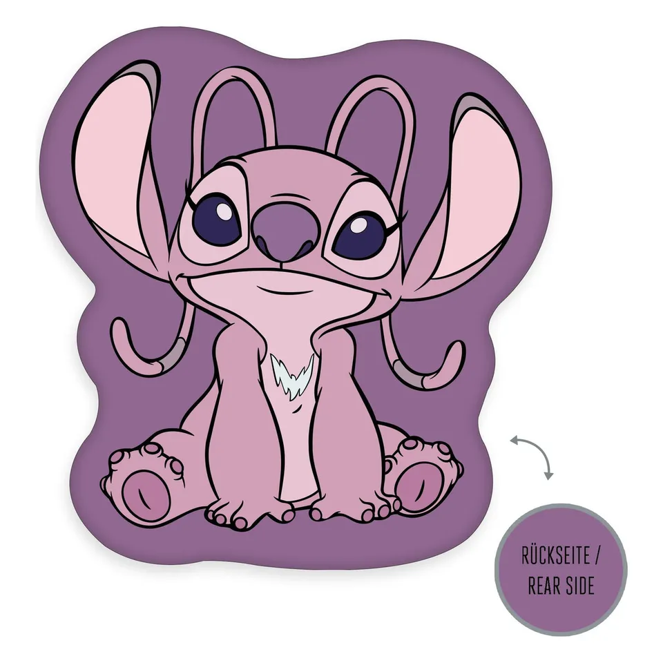 elbenwald-lilo-stitch-angel-body-dekokissen-30-cm-polyester image 1