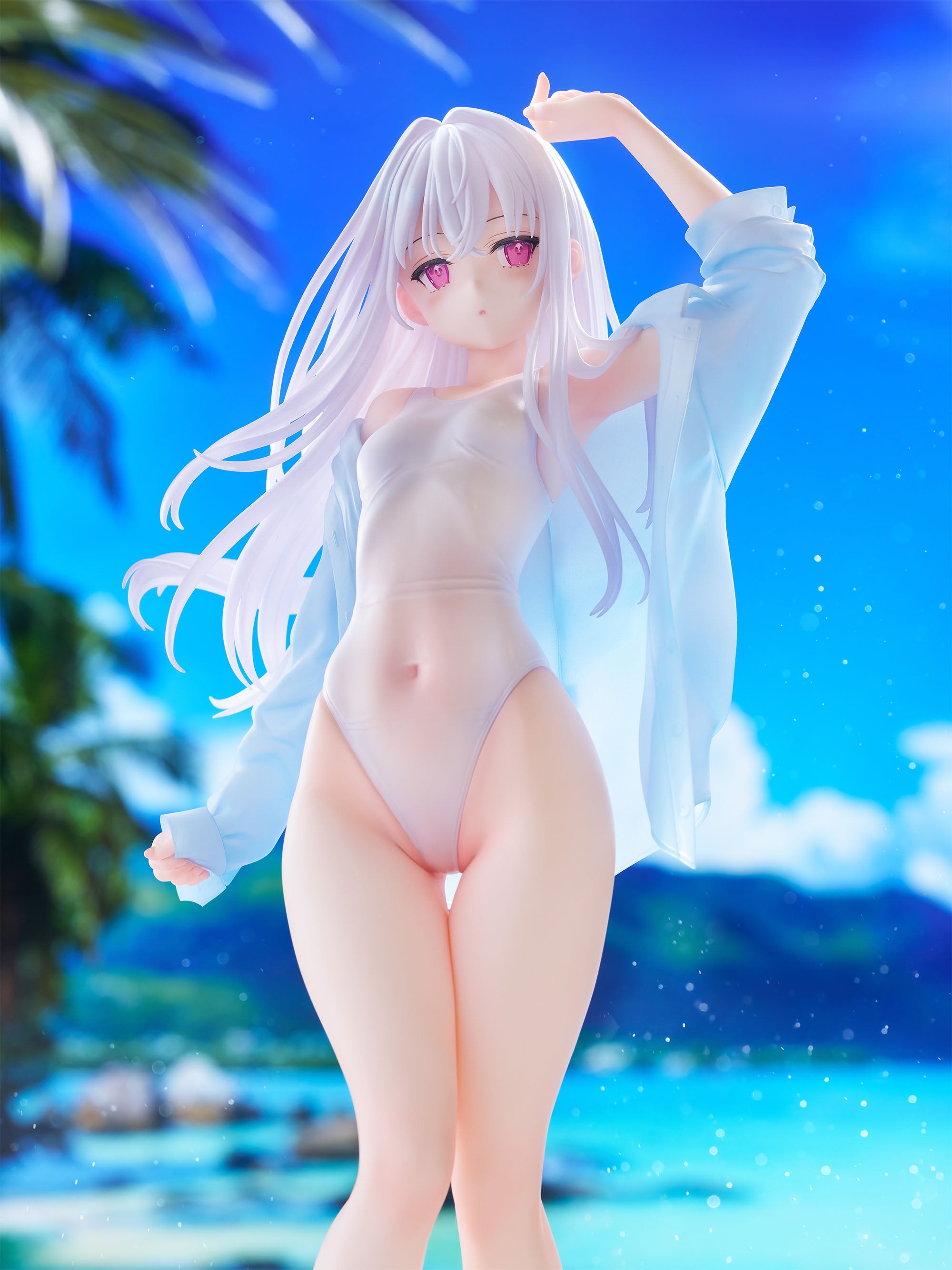 furyu-tenitol-tall-shiro-swimsuit-figur-mignon-works-badeanzug image 2