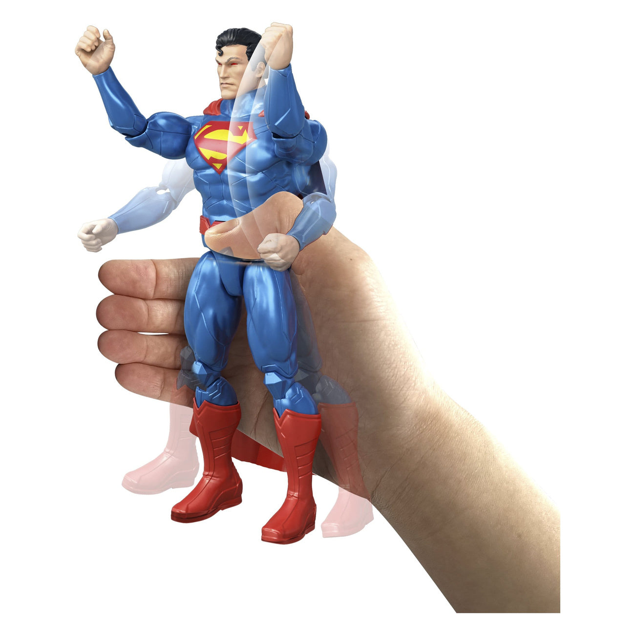 dc-premier-superman-actionfigur-heat-vision-sound-licht image 2