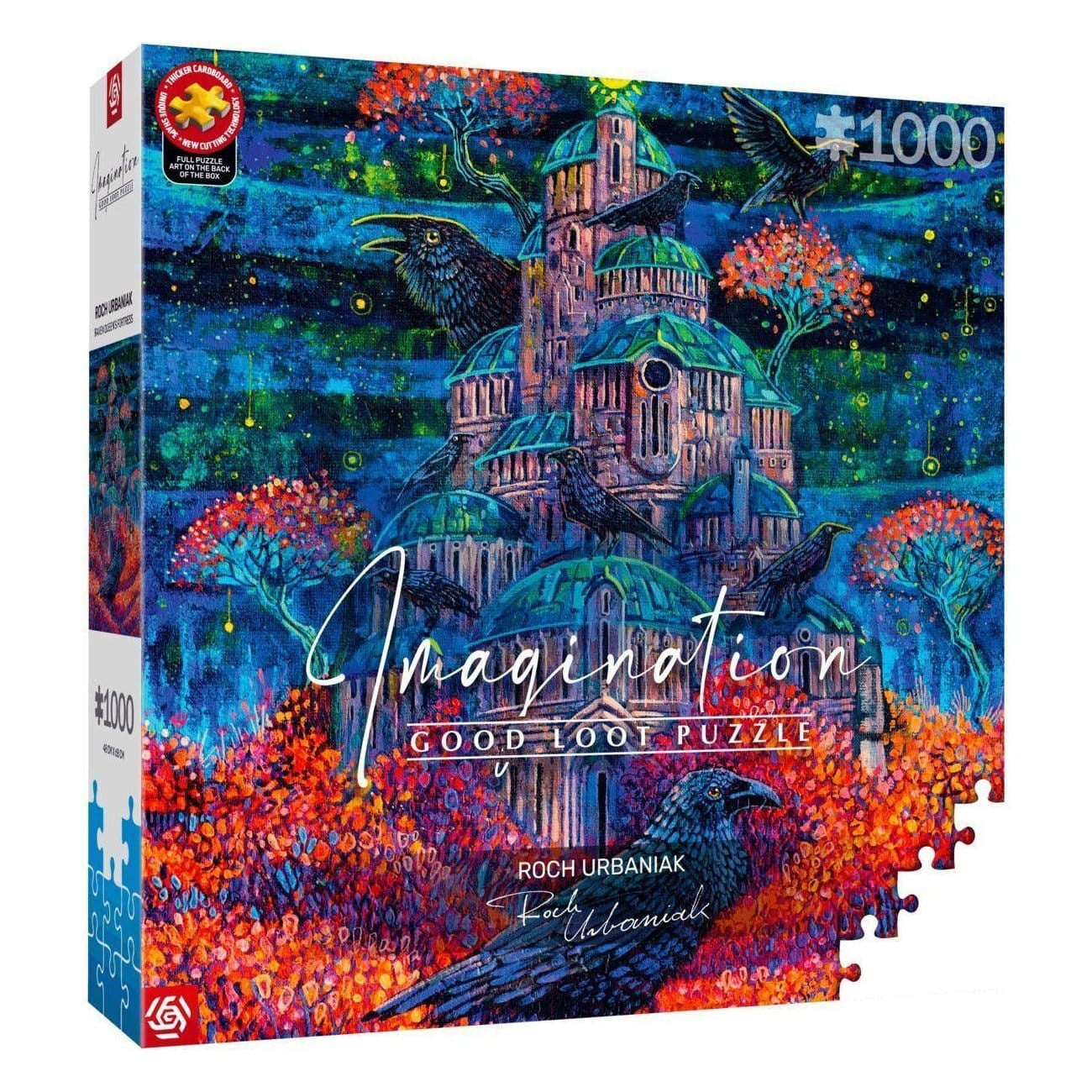 elbenwald-imagination-series-puzzle-1000-teile-twierdza-pani-kruk-w image 1