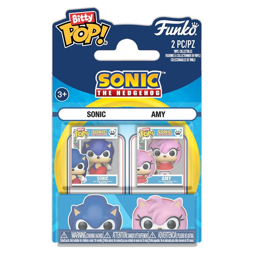 funko-bitty-pop-sonic-vinyl-figur-2er-pack-mit-amy-rose image 1