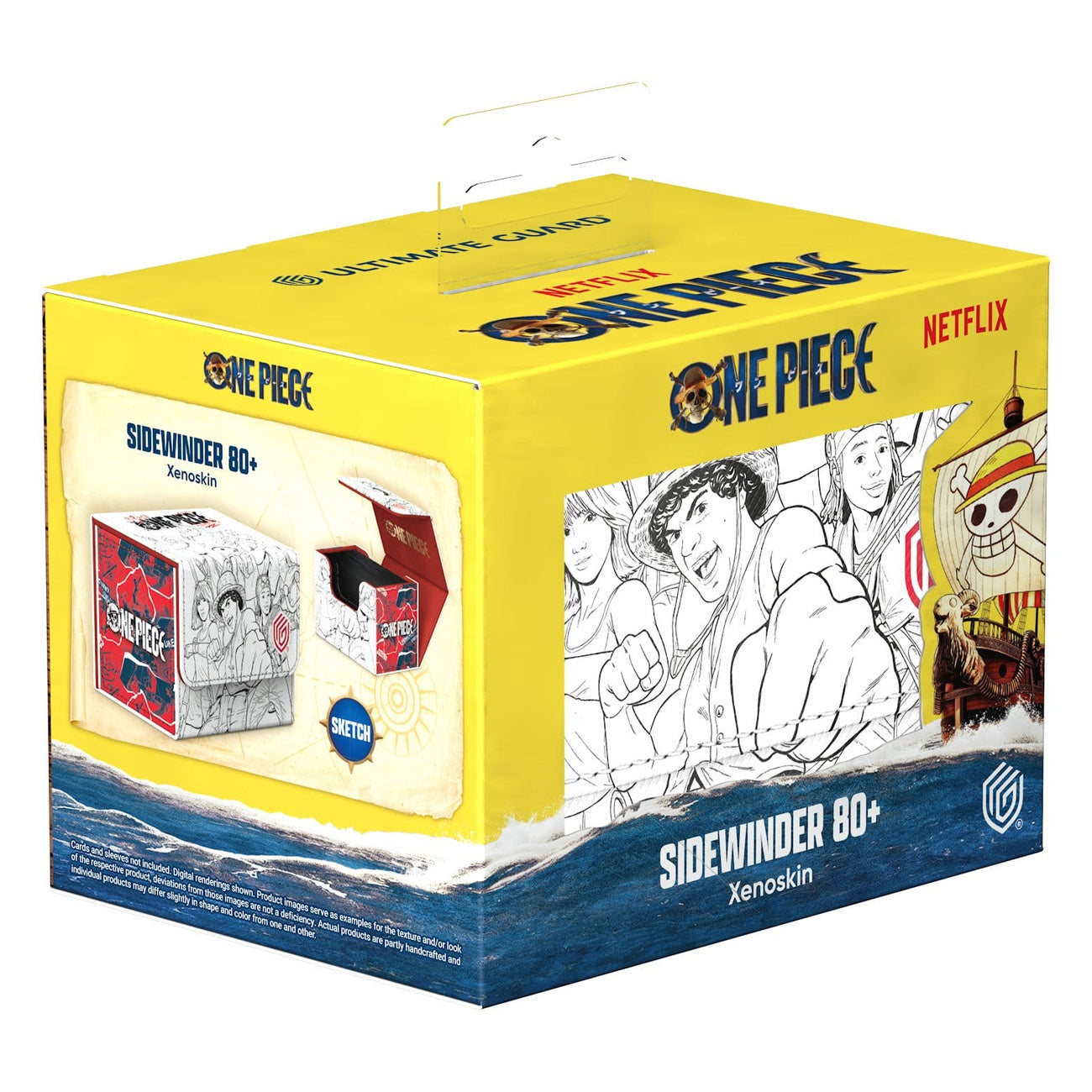 ultimate-guard-sidewinder-80-deckbox-one-piece-xenoskin image 6