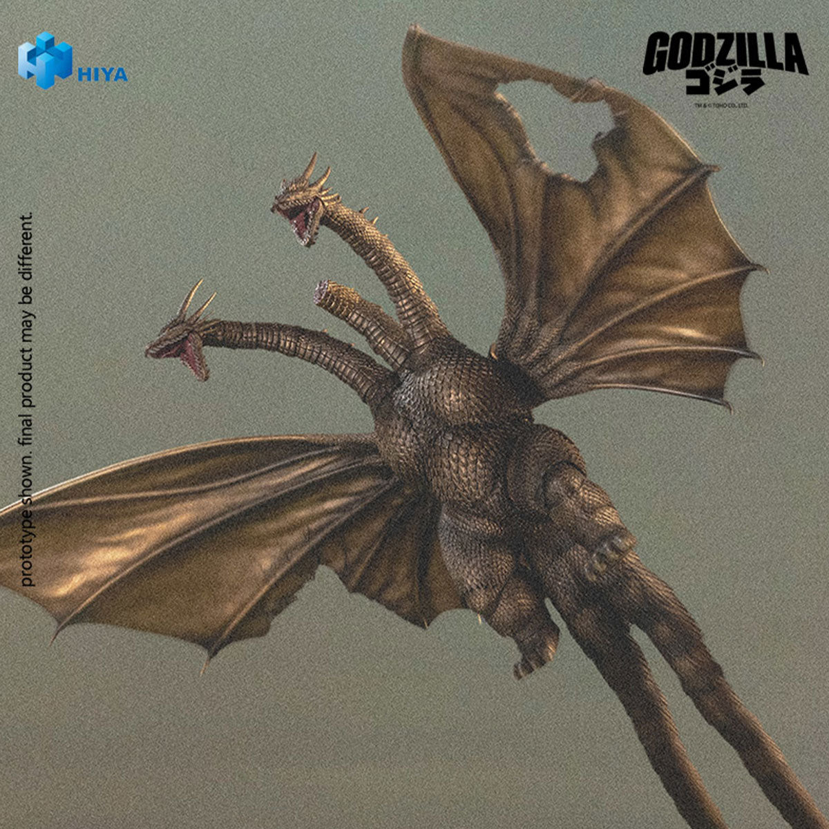 godzilla-king-ghidorah-1991-battle-damaged-figur-33-cm image 7