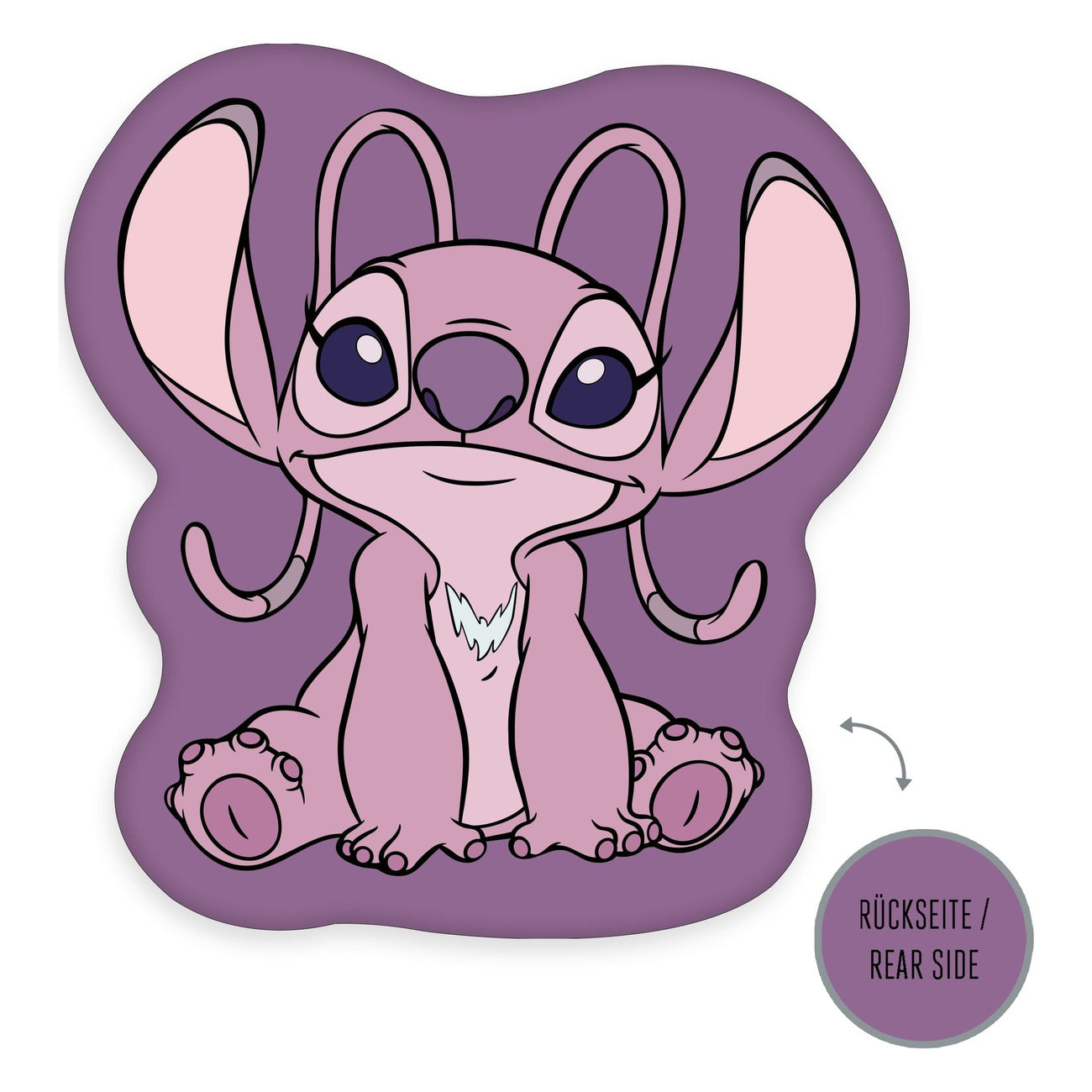 elbenwald-lilo-stitch-angel-body-dekokissen-30-cm-polyester image 1