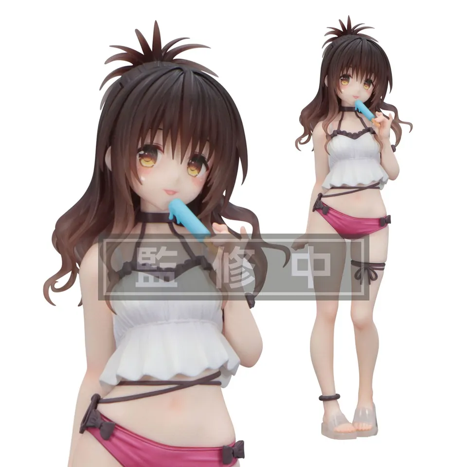 to-love-ru-mikan-yuuki-trio-try-it-pvc-statue-17-cm image 1