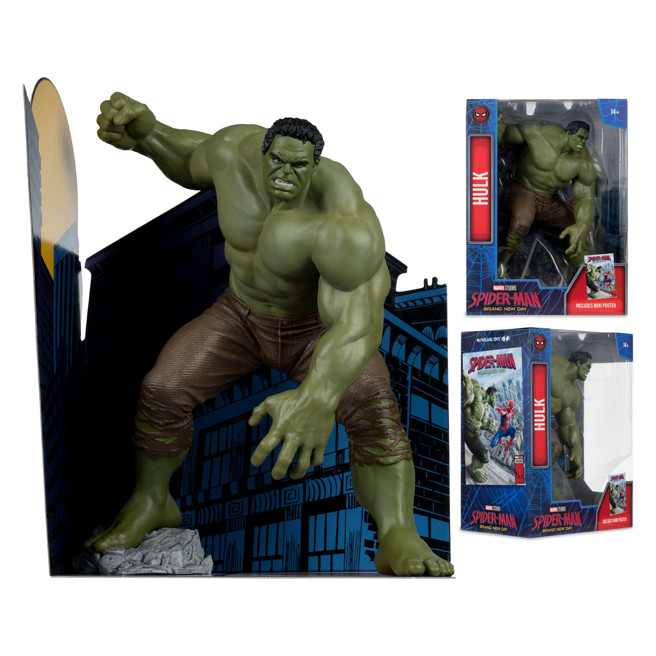 marvel-spider-man-brand-new-day-statue-1-6-hulk-szene image 5