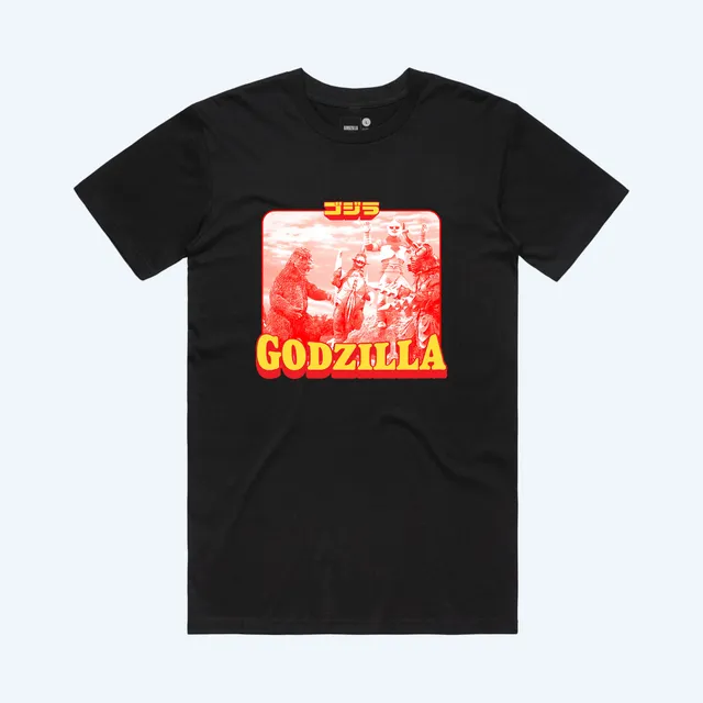 godzilla-apparel-godzilla-day-70th-anniversary-t-shirt-schwarz-baumwolle image 1