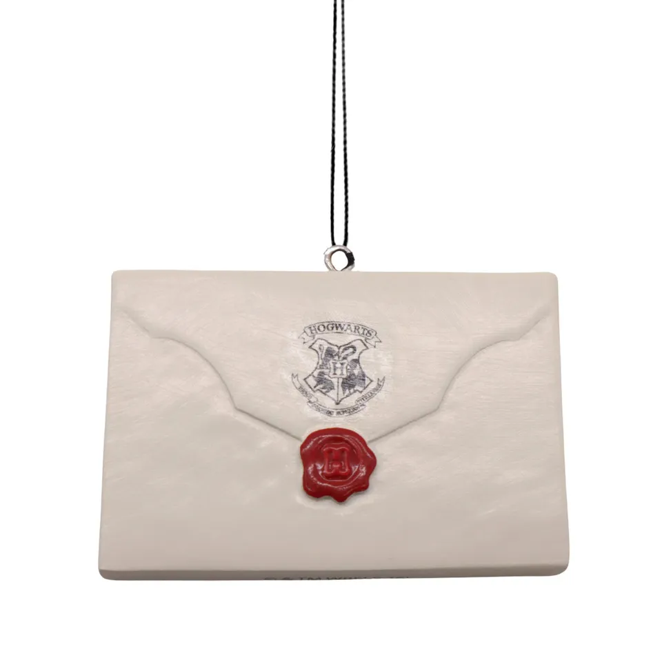 elbenwald-harry-potter-hogwarts-brief-weihnachtsschmuck image 1
