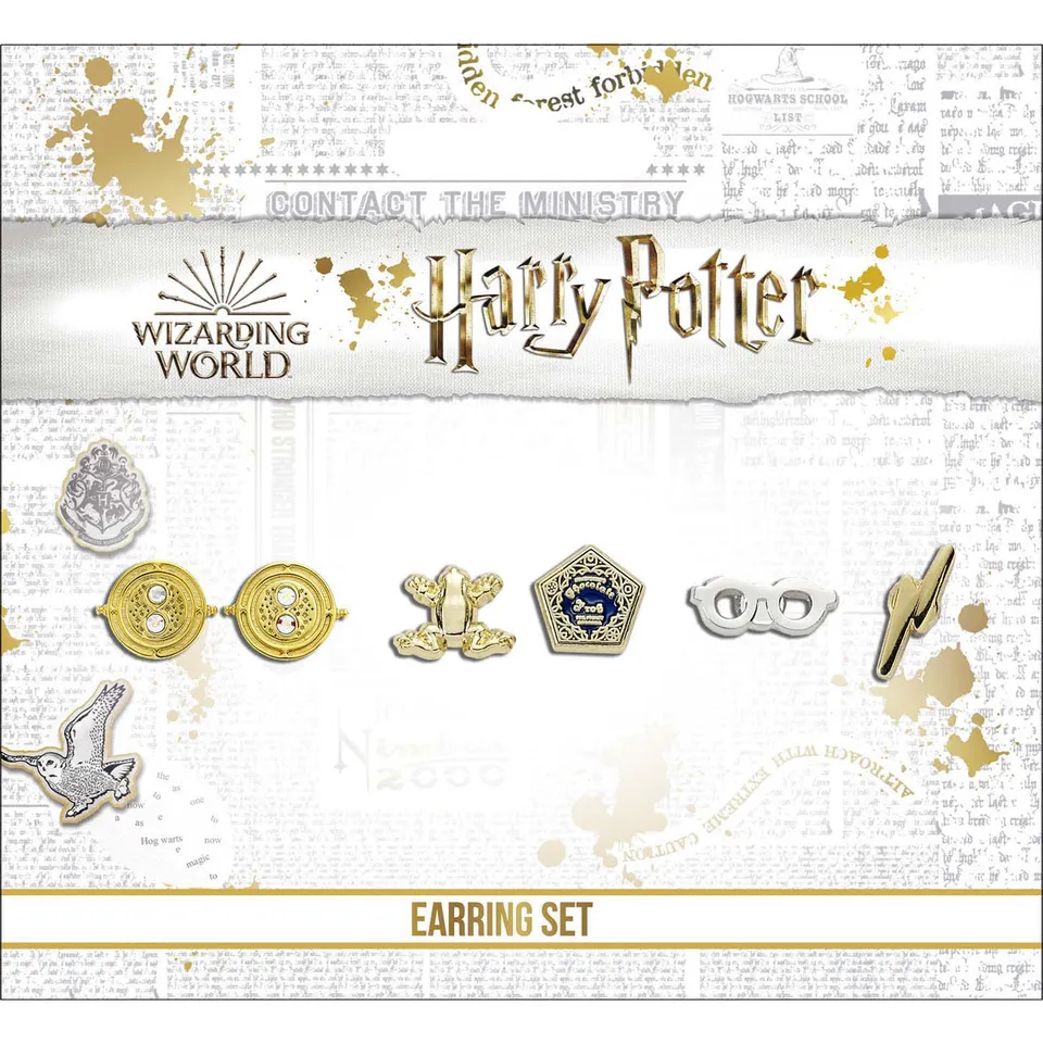 harry-potter-symbol-ohrstecker-3er-set-silberfarben image 1