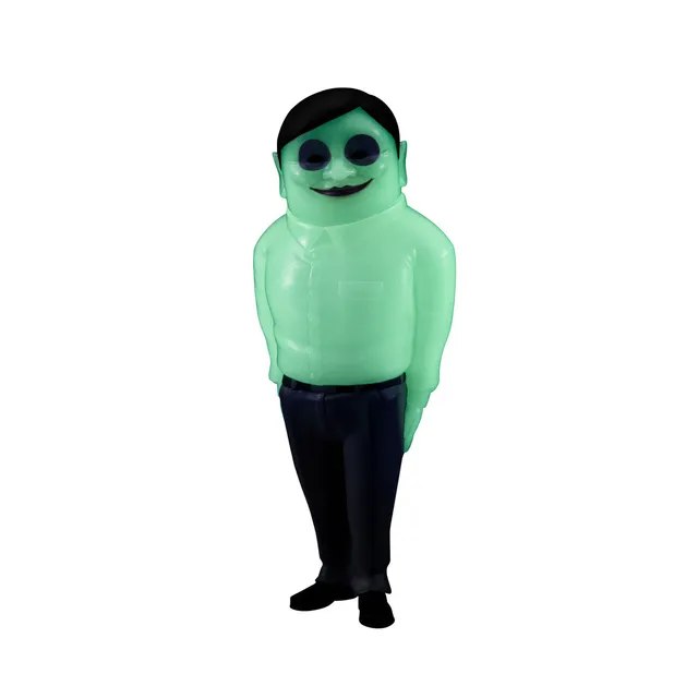 dandadan-occultic-sofubi-alien-serpo-vinyl-figur-luminous image 1