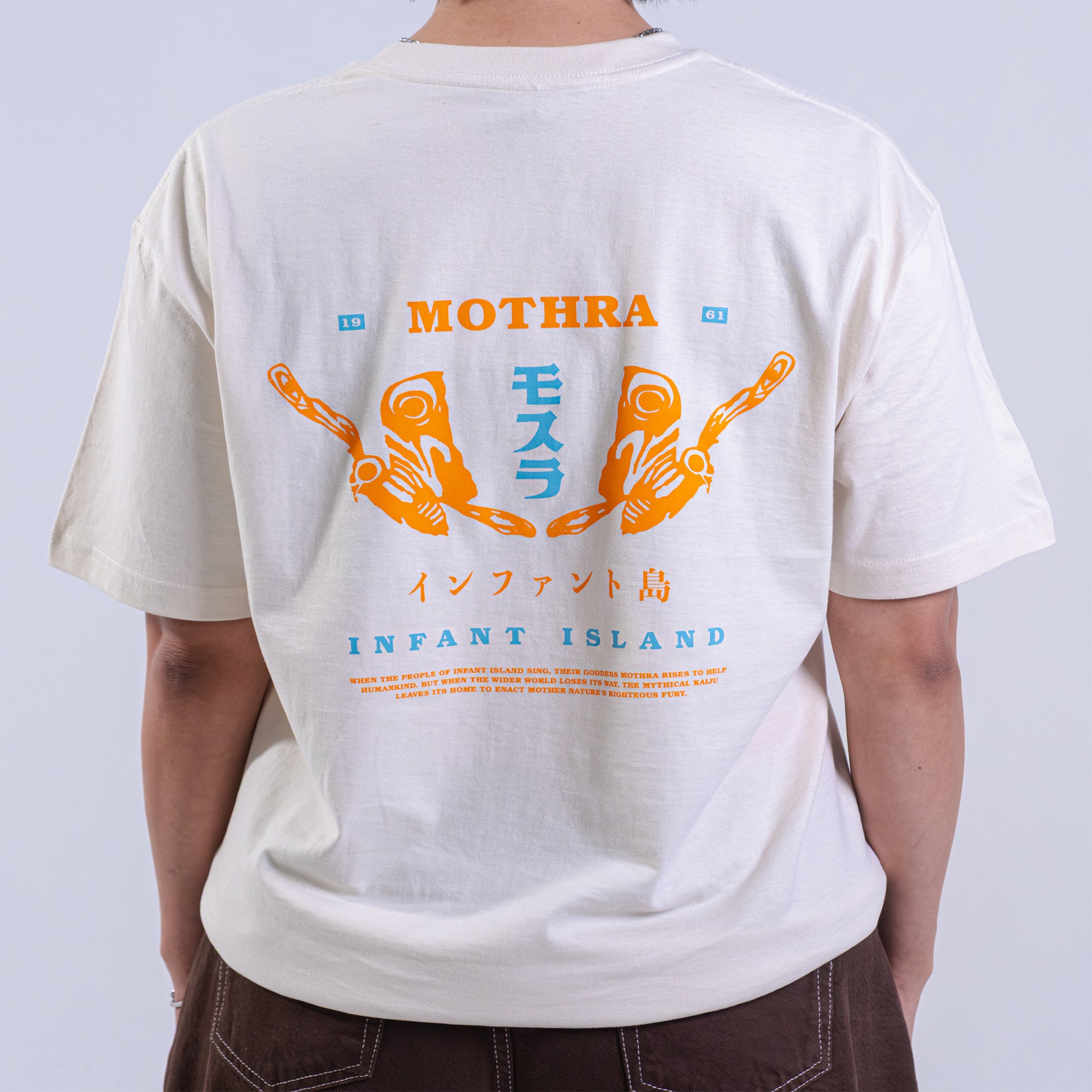 godzilla-mothra-souvenir-t-shirt-wei-baumwolle image 7