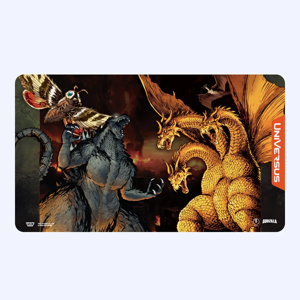 godzilla-home-games-four-kaiju-challenger-spielmatte-61x36cm image 1