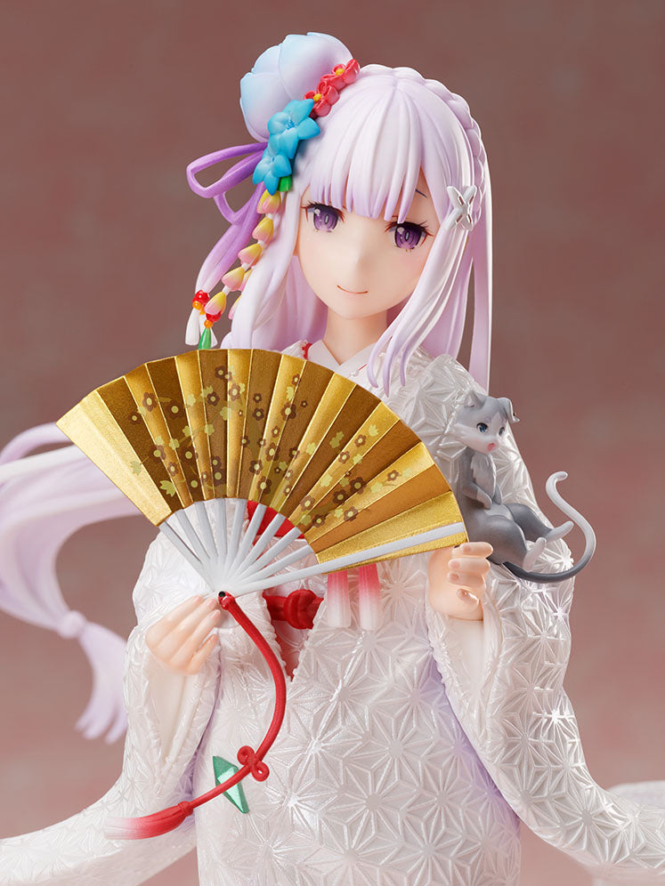 furyu-f-nex-emilia-shiromuku-1-7-figur-re-zero-kimono image 4