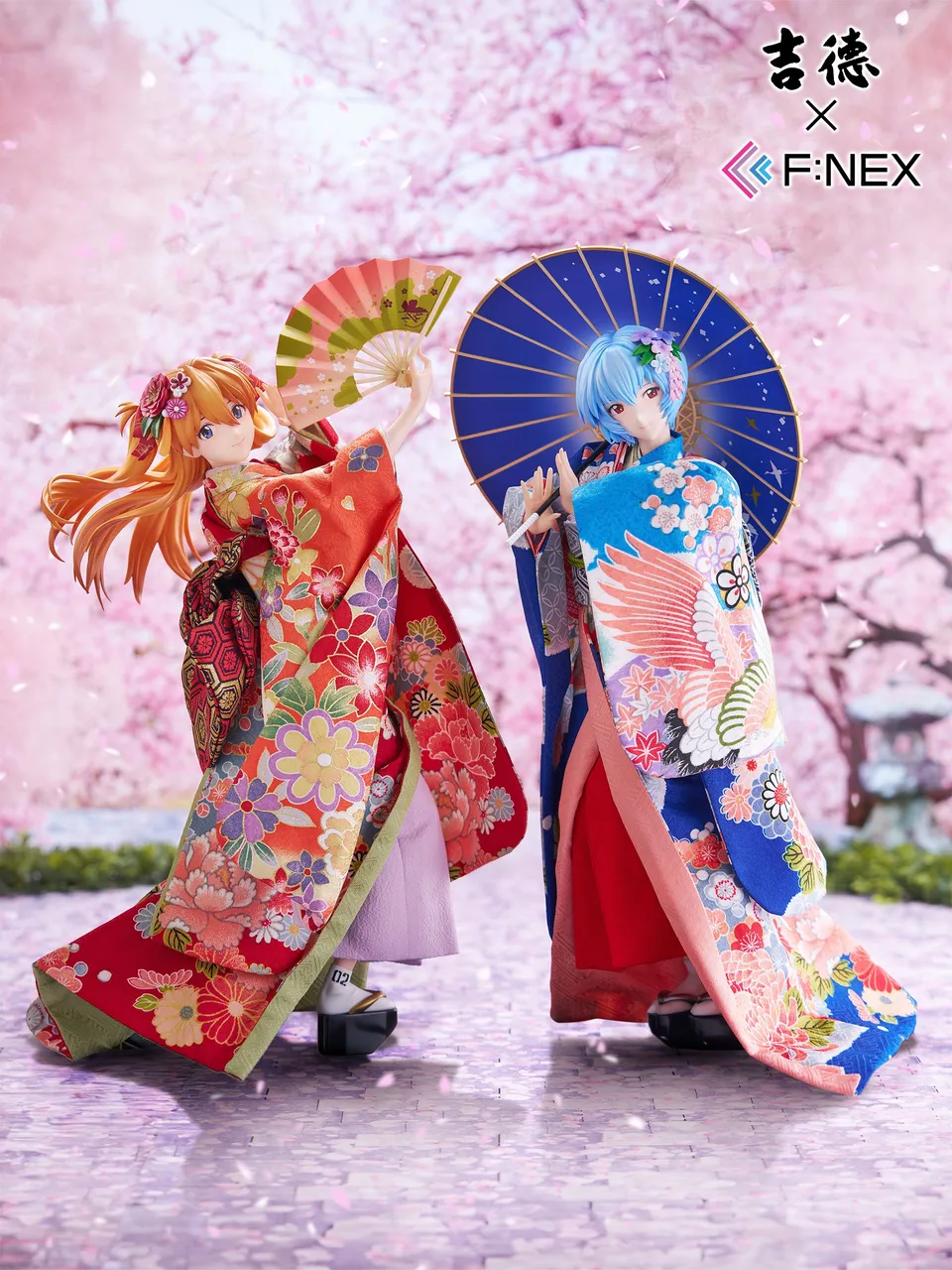 furyu-f-nex-rei-asuka-japanpuppen-set-1-4-evangelion image 1