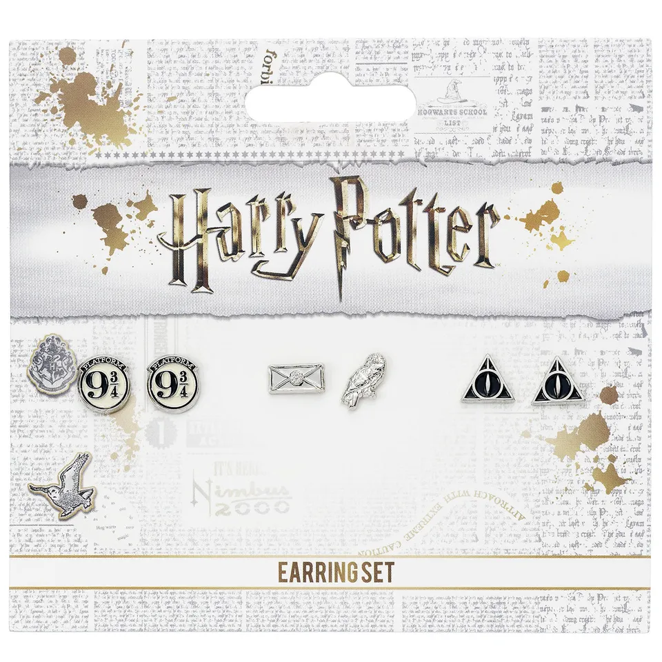 harry-potter-ohrstecker-3er-set-ohrschmuck-fan-schmuck image 1