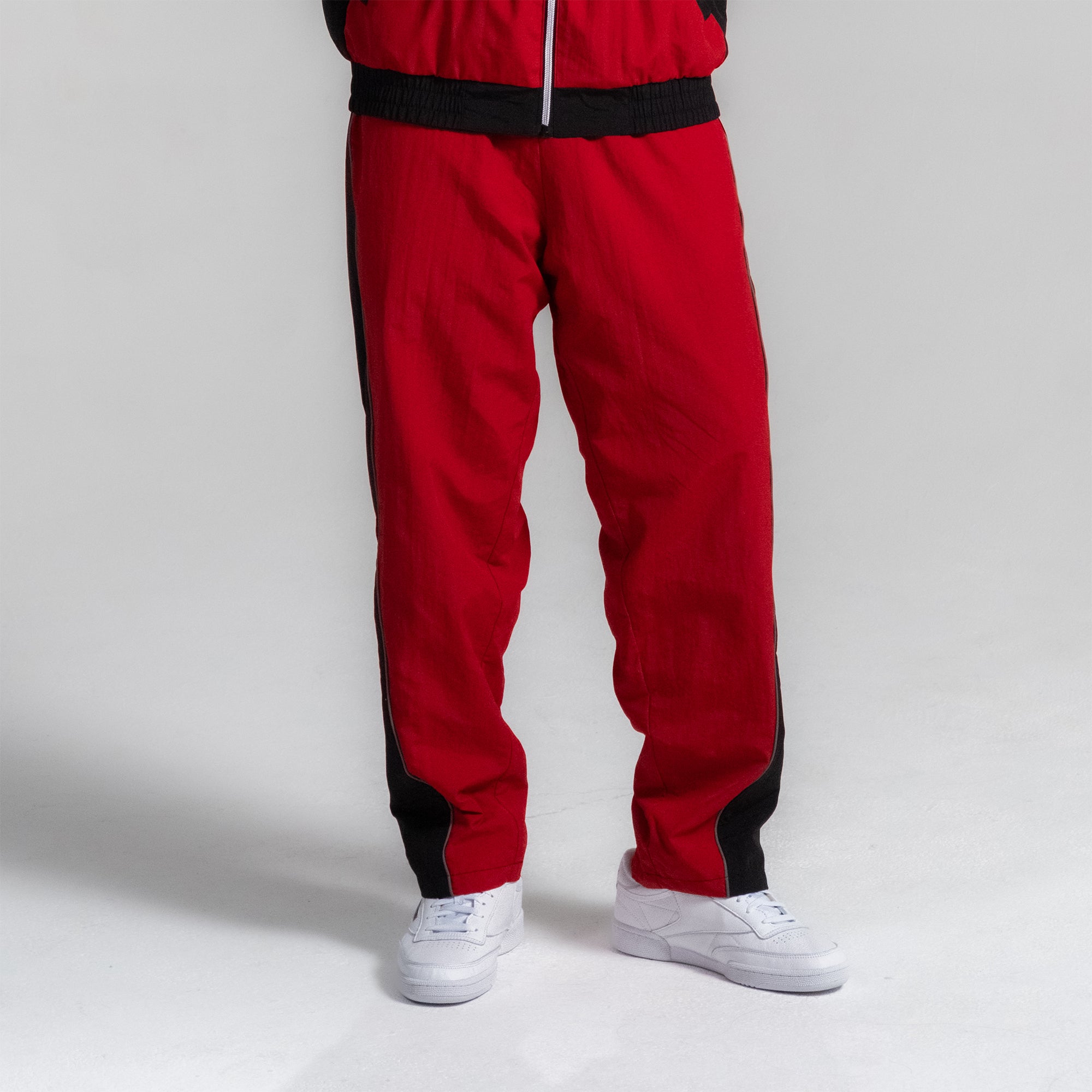 godzilla-essential-track-pant-hose-rot-schwarz-nylon image 6