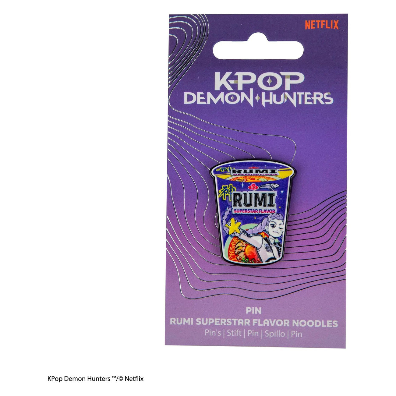 elbenwald-kpop-demon-hunters-rumi-pin-superstar-flavor-noodles-anstecker image 2