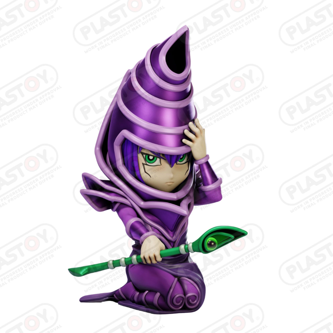 yu-gi-oh-dark-magician-spardose-15-cm-figur-kunststoff image 1