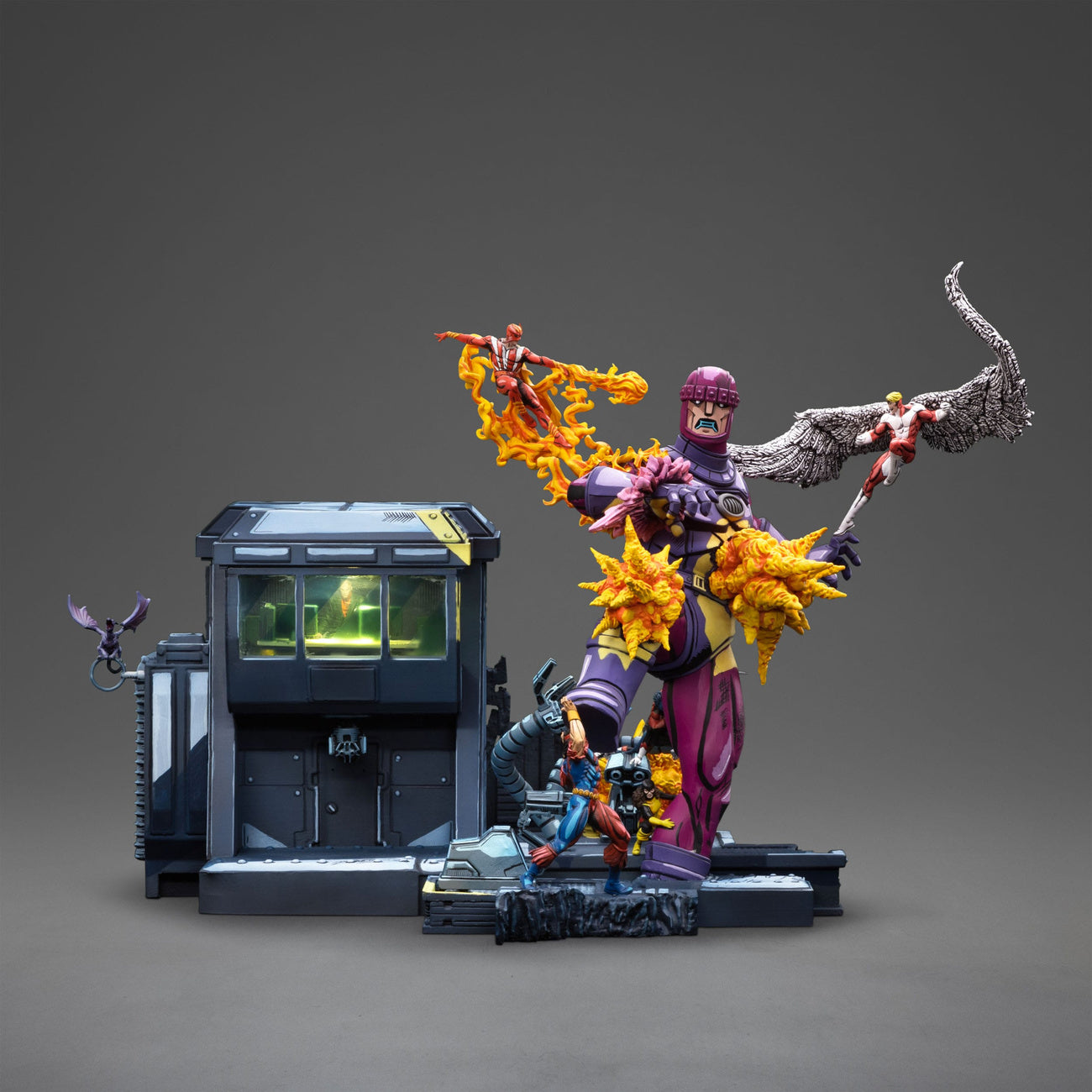 marvel-x-men-danger-room-diorama-statue-1-20-resin image 3