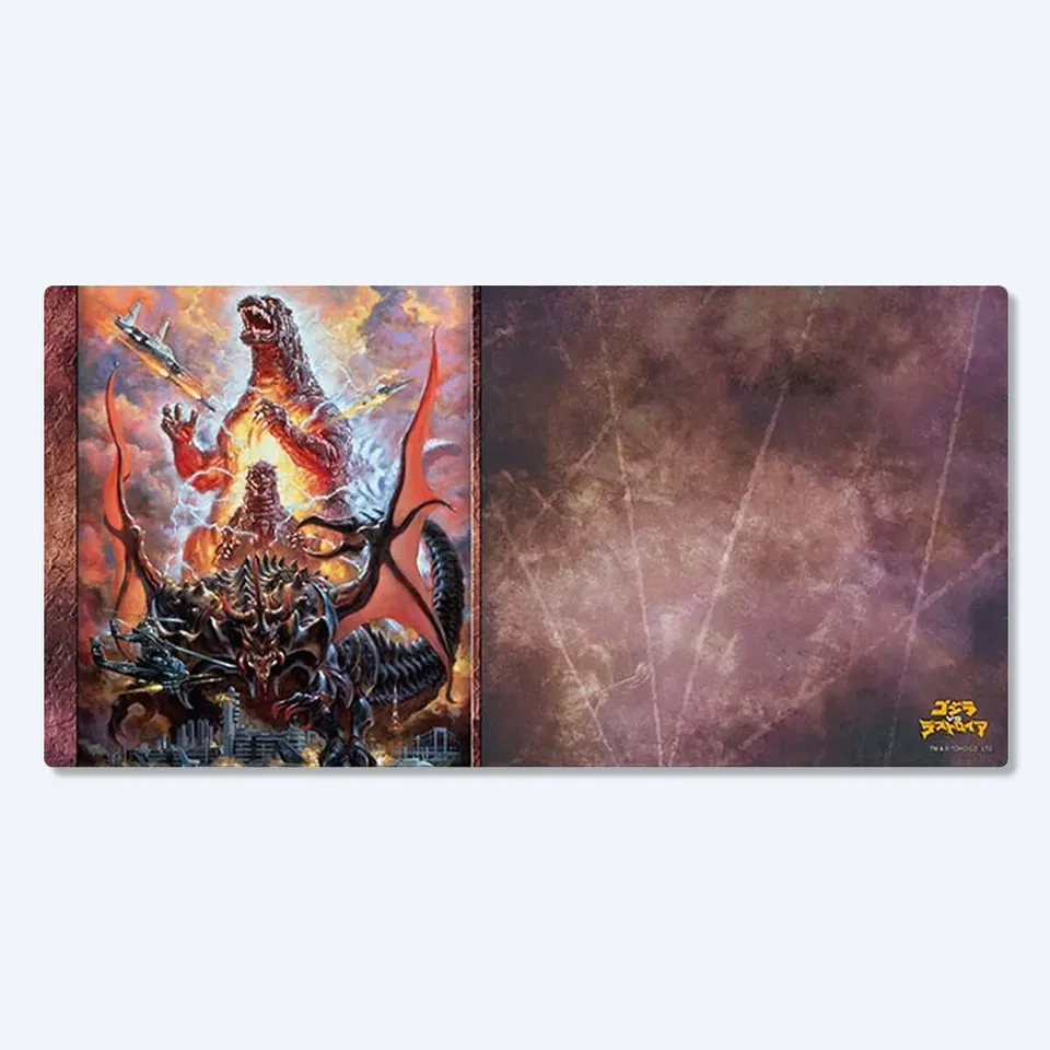 godzilla-vs-destoroyah-spielmatte-bushiroad-rubber-mat-60x30 image 1