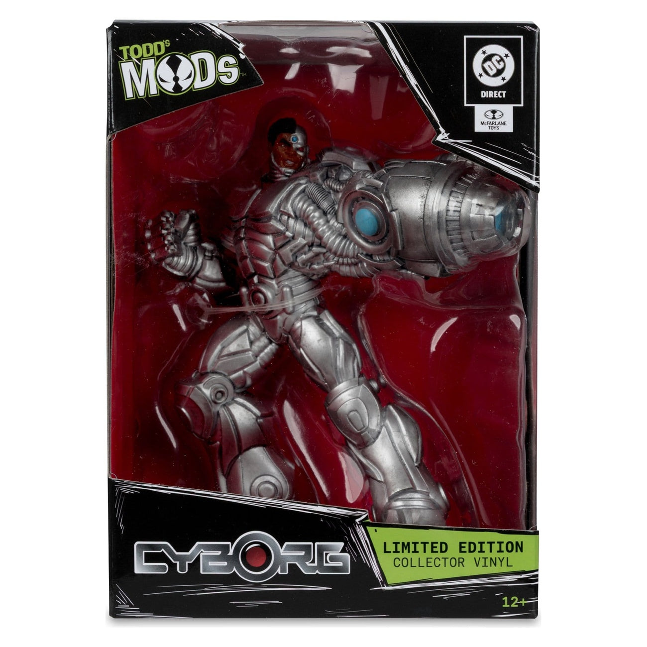 dc-direct-cyborg-collector-vinyl-statue-12-cm-mcfarlane image 7