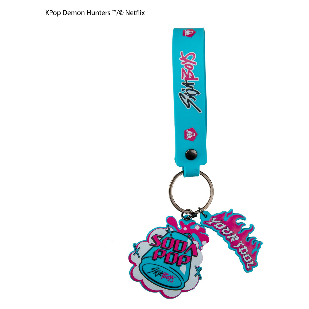 kpop-demon-hunters-soda-pop-handgelenk-schl-sselanh-nger-neon image 1