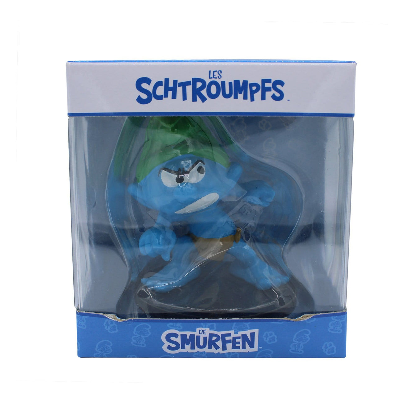 die-schl-mpfe-wilder-schlumpf-statue-10-cm-resin image 1