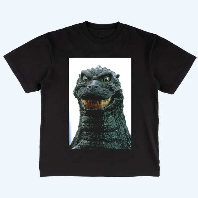 godzilla-apparel-teeth-black-t-shirt-schwarz-baumwolle image 1