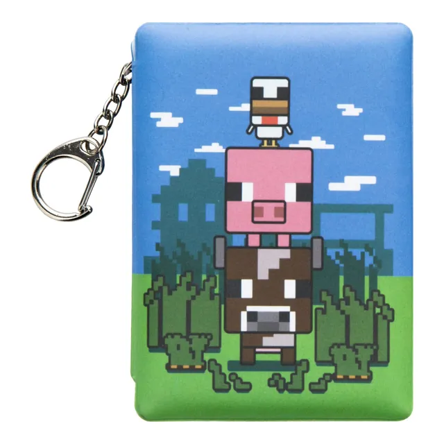 minecraft-puffy-schl-sselanh-nger-quadratisch image 1