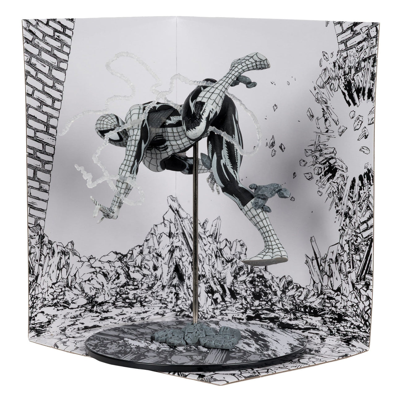 marvel-spider-man-line-art-pvc-statue-1-10-mcfarlane image 1