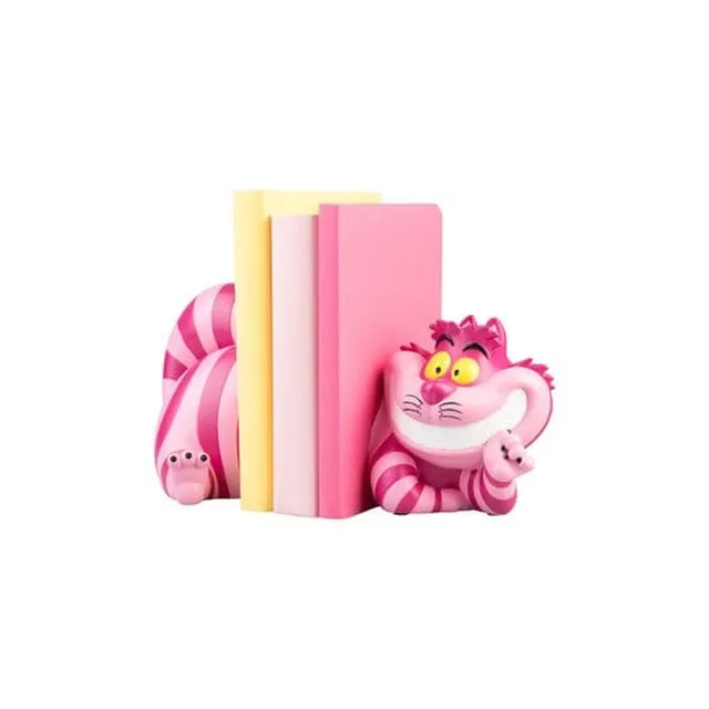 disney-alice-buchst-tzen-grinsekatze-harz-2-teilig image 1