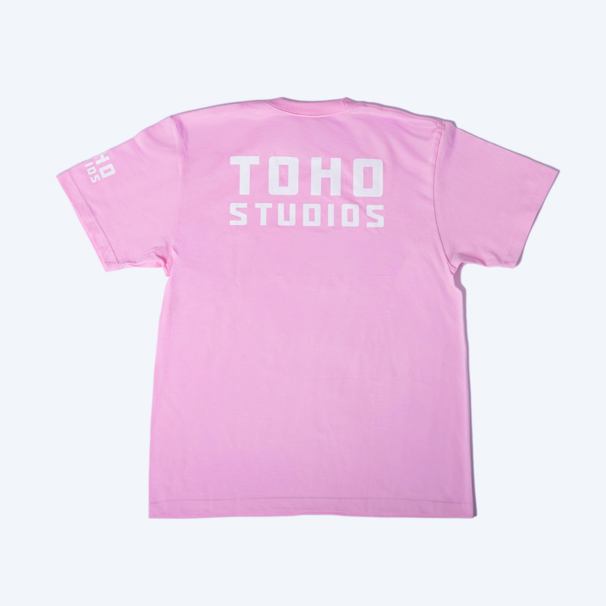 toho-studios-t-shirt-rosa-wei-baumwolle-unisex image 1