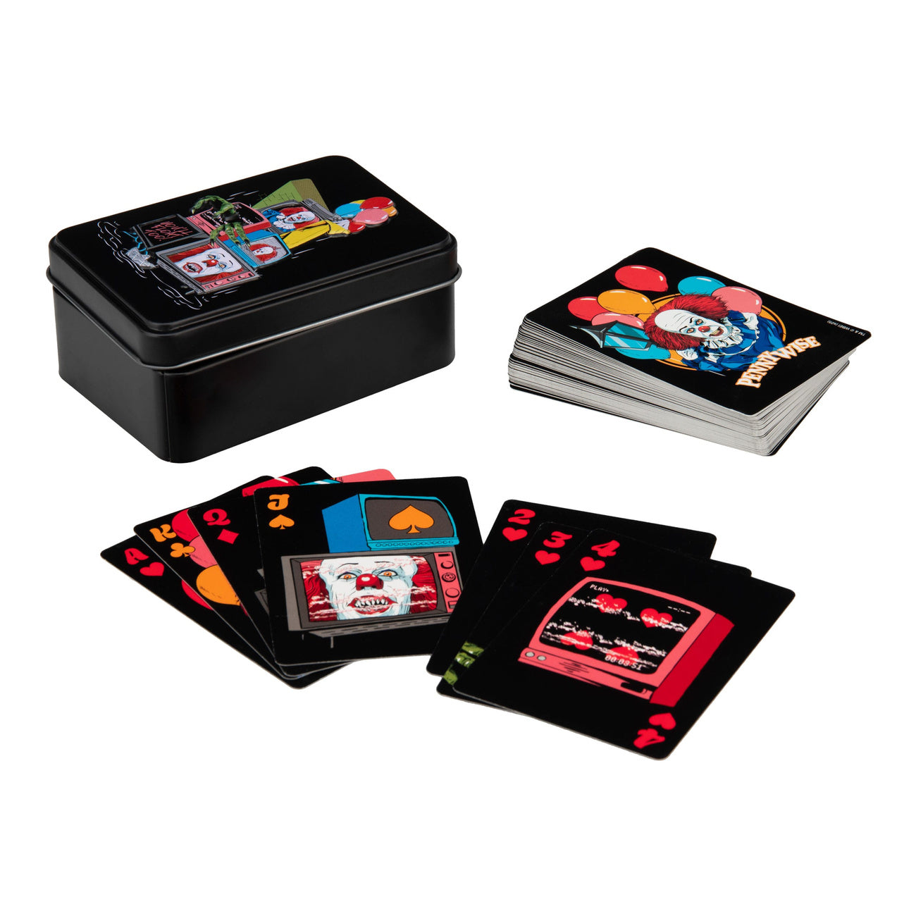 stephen-kings-es-spielkarten-kartenspiel-pennywise image 6