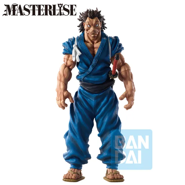 bandai-baki-musashi-miyamoto-giant-heartbeat-figur-26-cm image 1