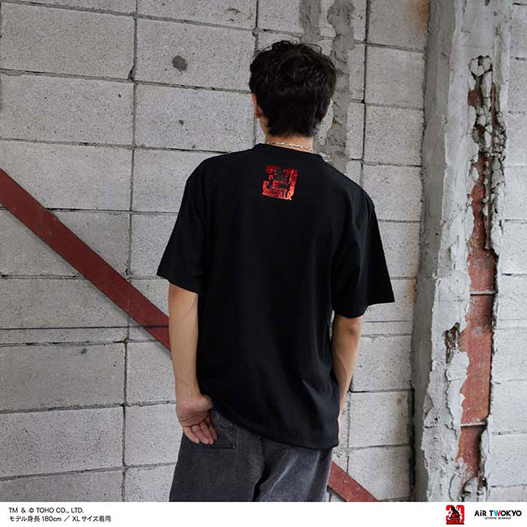 godzilla-apparel-vs-destoroyah-30th-t-shirt-schwarz-flying image 5
