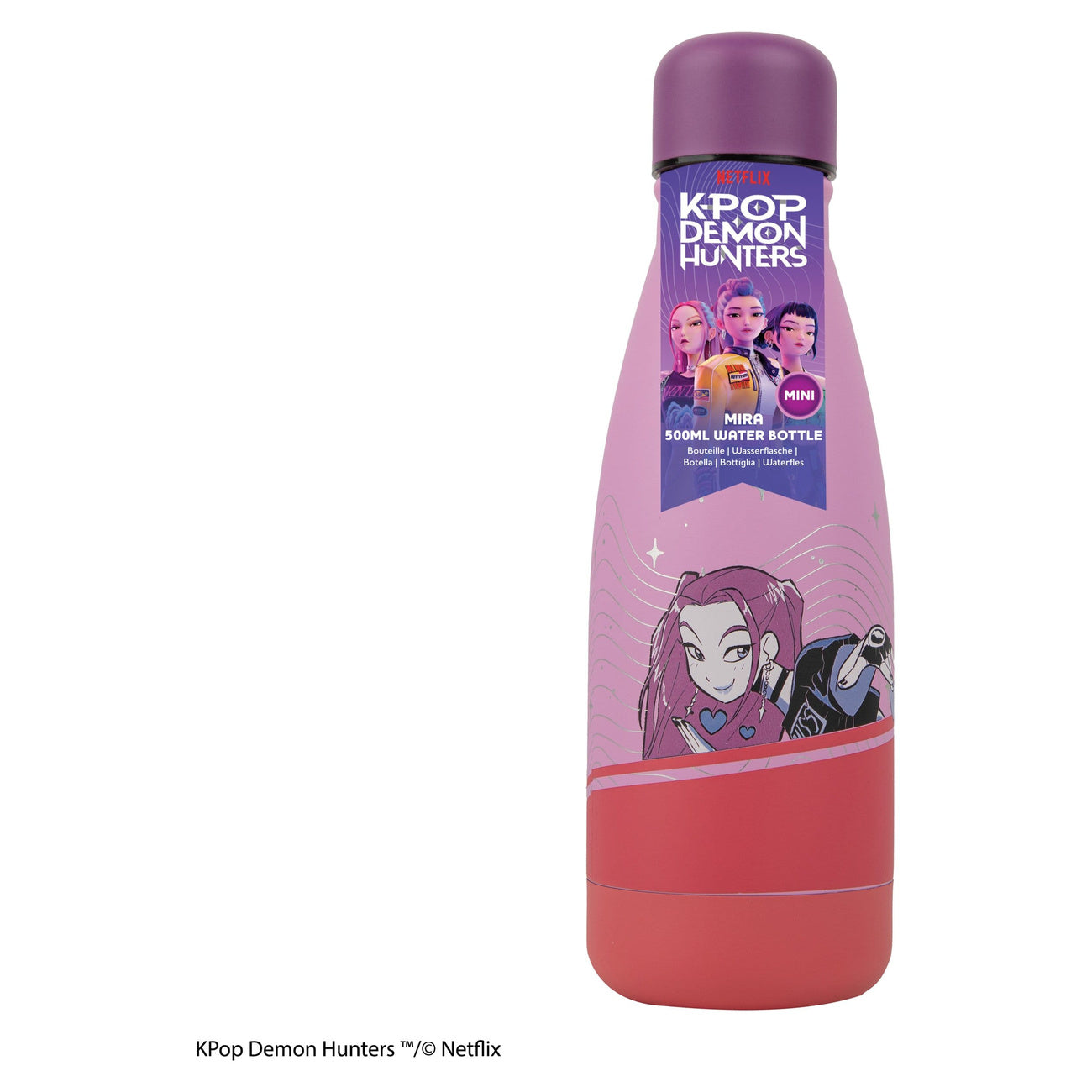 kpop-demon-hunters-mira-mini-trinkflasche-500-ml-edelstahl image 3