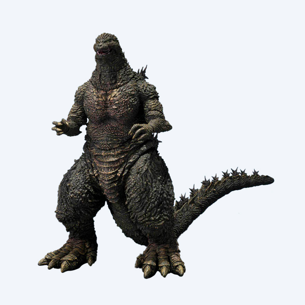 godzilla-s-h-monsterarts-the-ride-great-clash-figur-mit-goose image 1