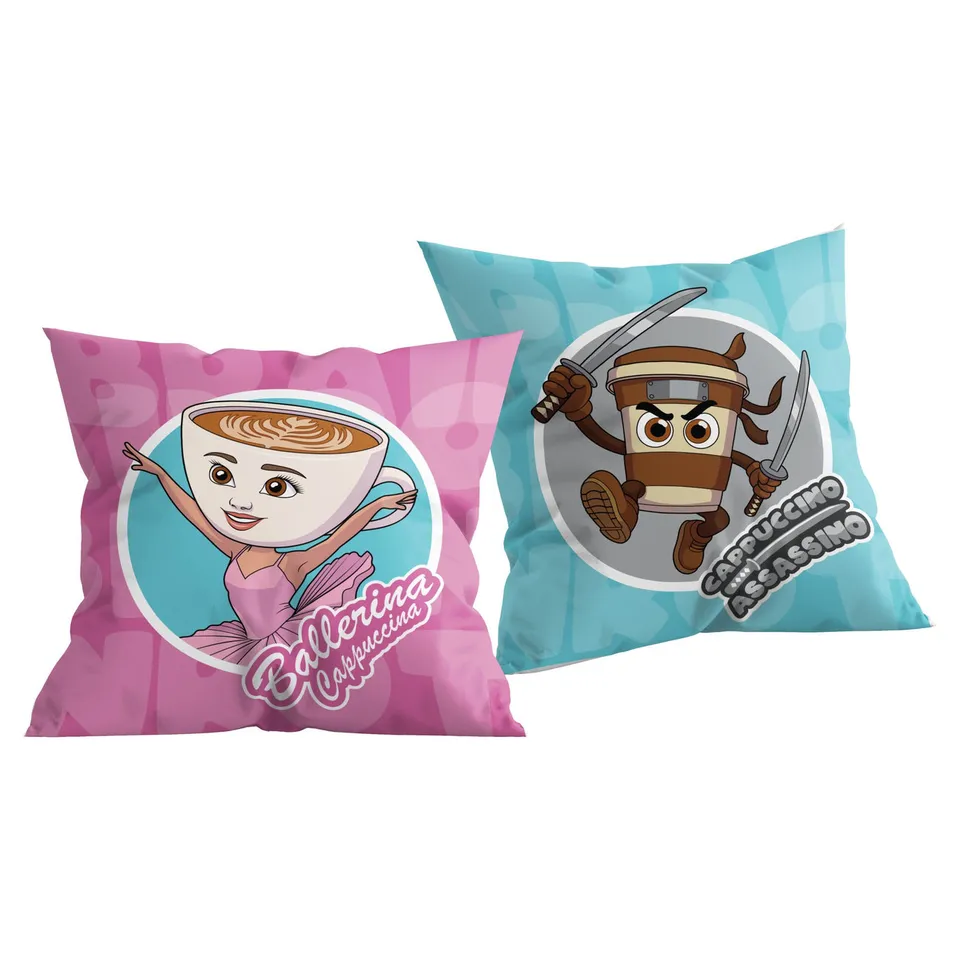 elbenwald-italian-brainrot-dekokissen-fun-duo-40x40 image 1