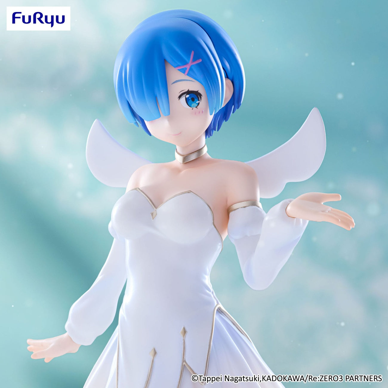 re-zero-bicute-rem-little-wings-pvc-statue-25-cm image 2