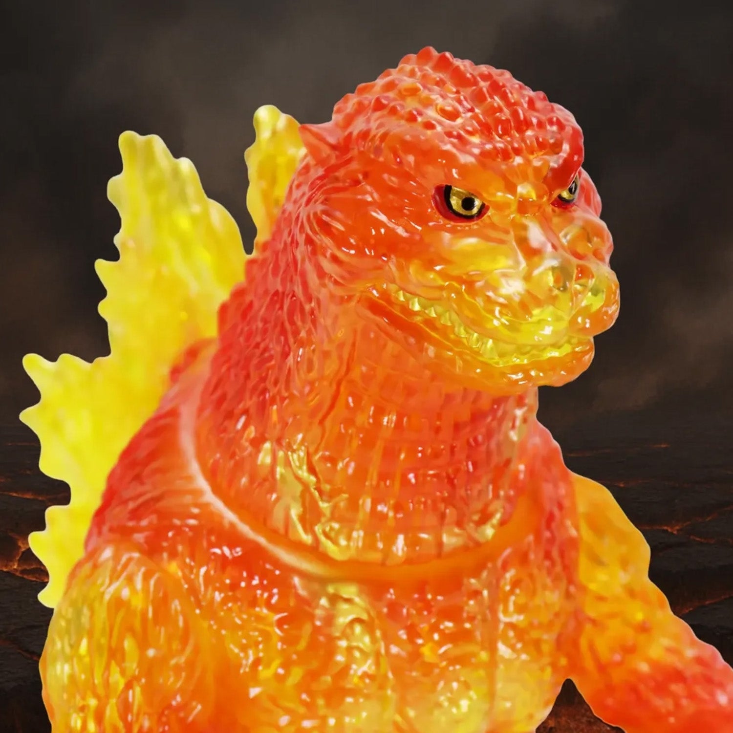 ccp-big-retro-sofubi-godzilla-1995-figur-burning-clear image 6