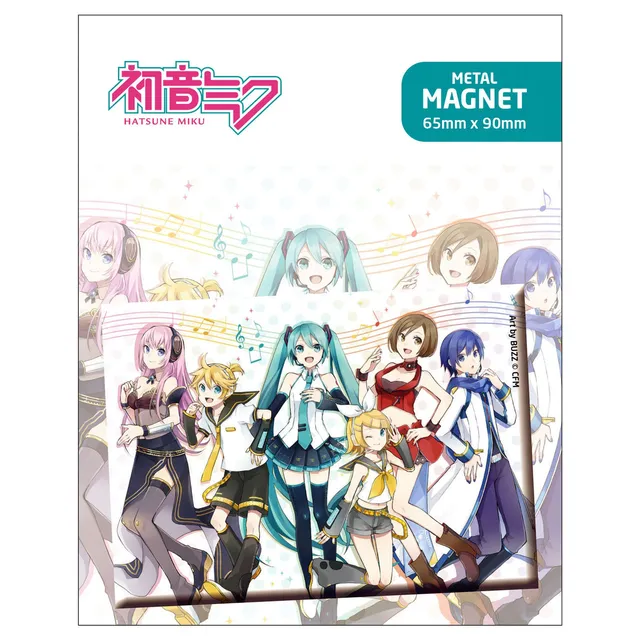 hatsune-miku-and-friends-magnet-aluminium image 1
