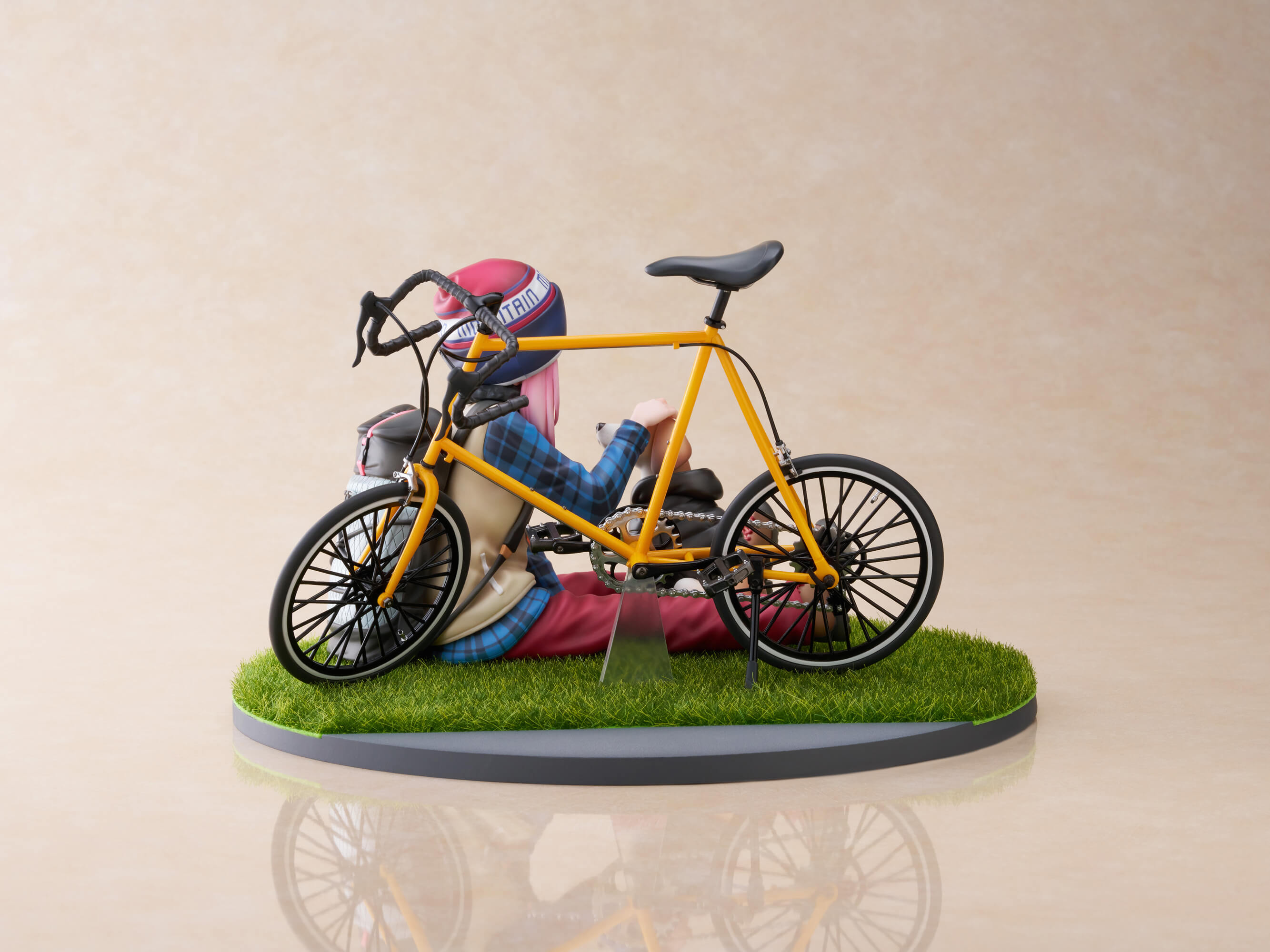 furyu-f-nex-nadeshiko-1-7-figur-rennrad-mit-hund image 7