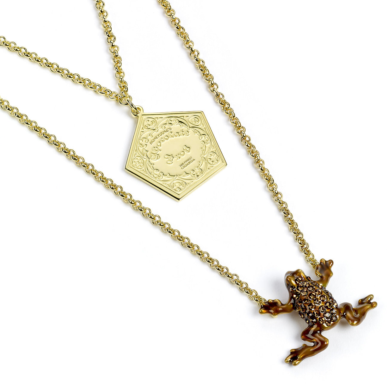harry-potter-schokofrosch-kette-mit-kristallen-halskette image 1