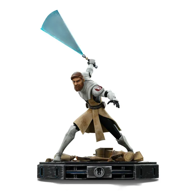 star-wars-obi-wan-kenobi-deluxe-art-scale-statue-1-10-27-cm image 1