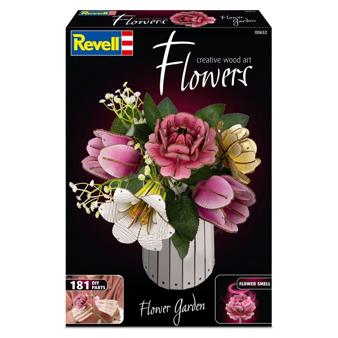 revell-flowers-flower-garden-holzblumen-deko-set-5-bl-ten-22-cm image 5