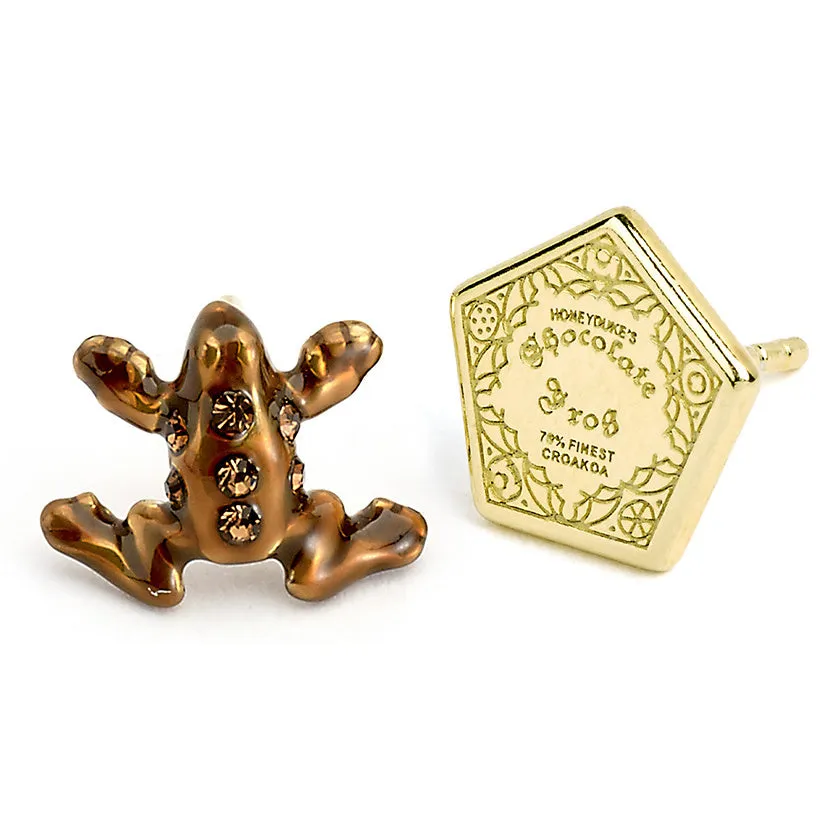 harry-potter-schokofrosch-ohrstecker-mit-kristallen image 1