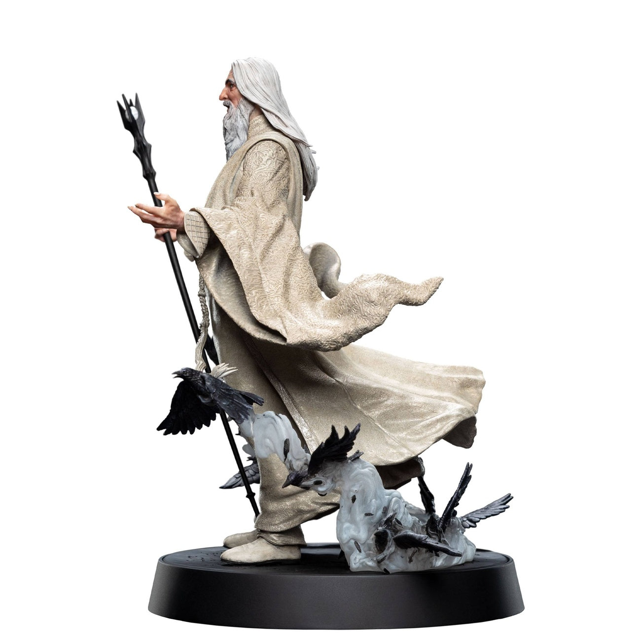 der-herr-der-ringe-saruman-der-wei-e-statue-weta-figur image 5