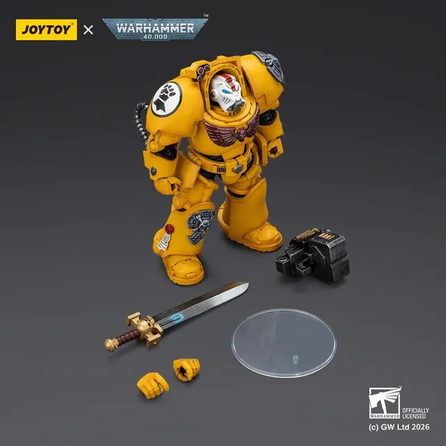 warhammer-40-000-imperial-fists-terminator-actionfigur-beweglich image 1